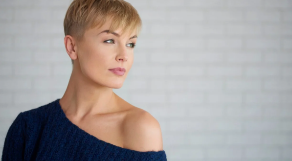 cabelo feminino cortado na máquina 4