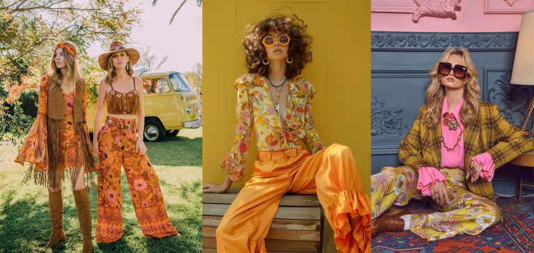 cabelo feminino estilo anos 70