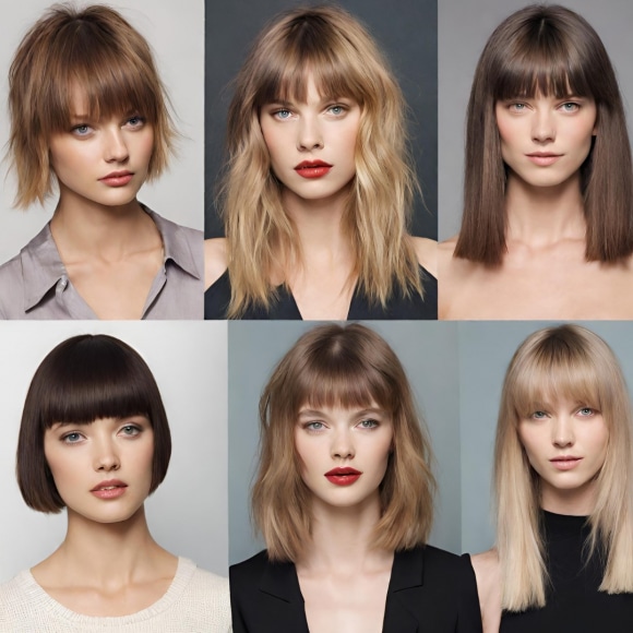 Franjas que rejuvenescem: Curtain Bangs e outras opções para suavizar o rosto