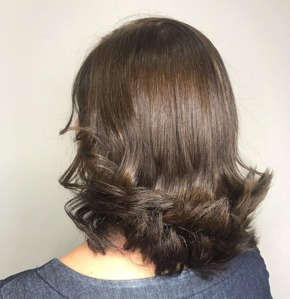 cabelo feminino marrom