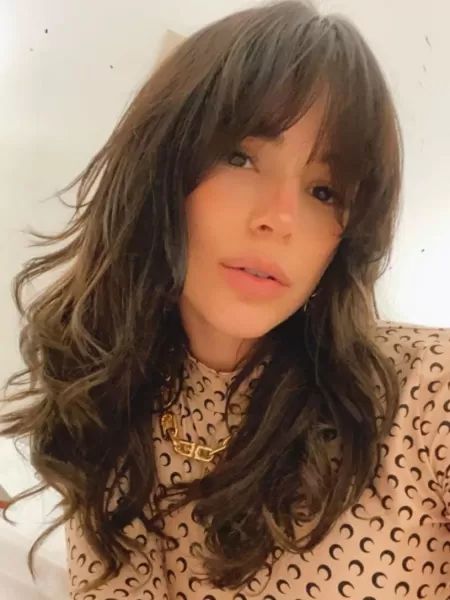 cabelo feminino shaggy