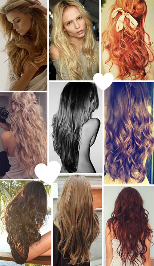 cabelo ondulado tumblr vs cabelo liso tumblr