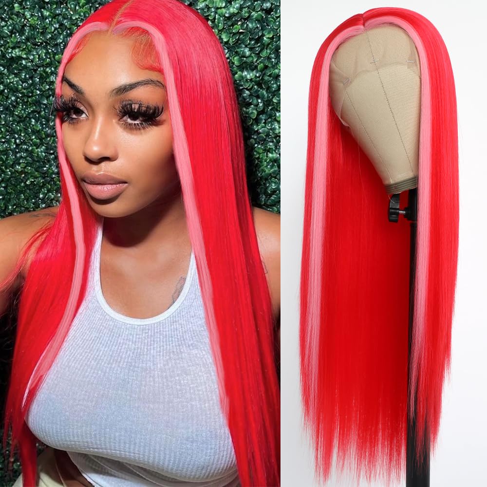 cabelo grande vermelho