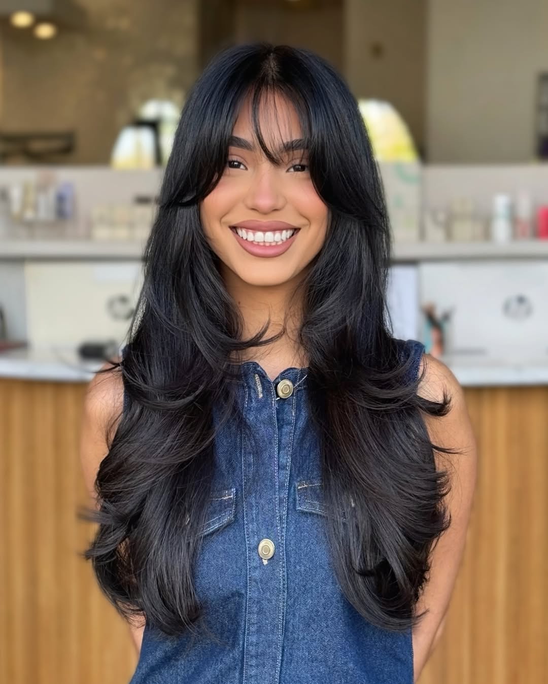 erros comuns ao usar franja em cabelo liso