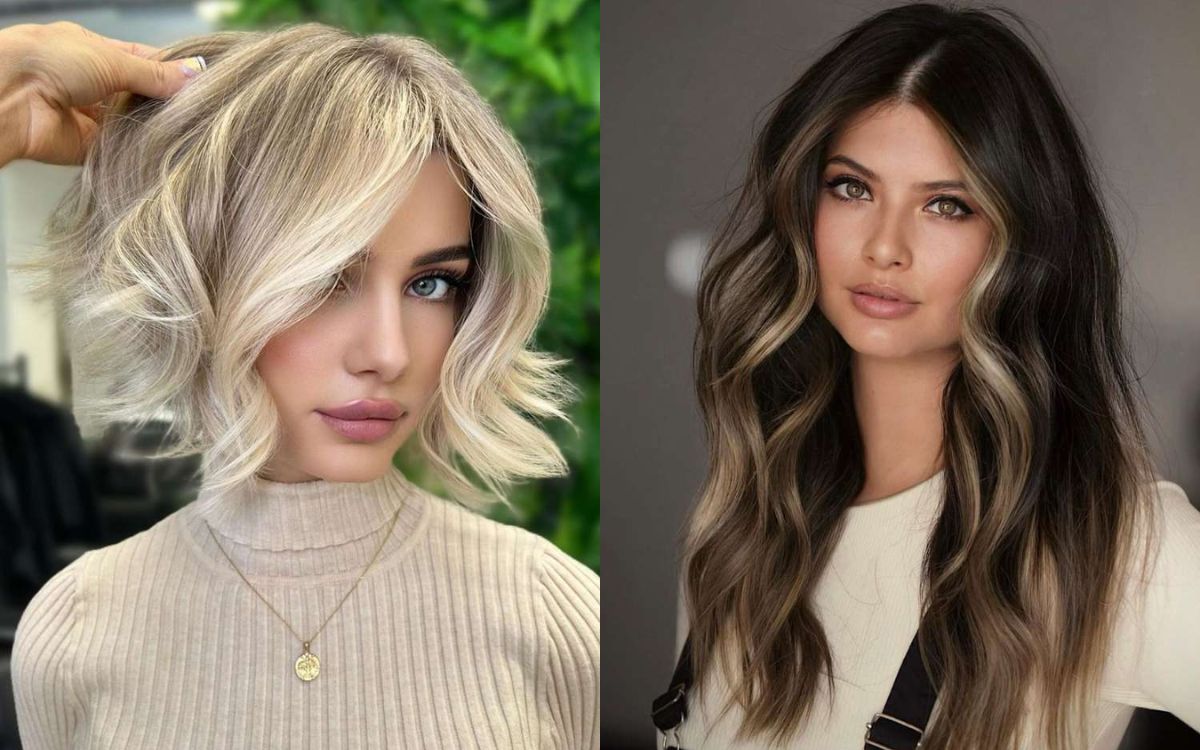 como cuidar de cabelo liso com luzes após progressiva