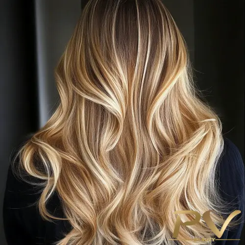 cabelo loiro com luzes