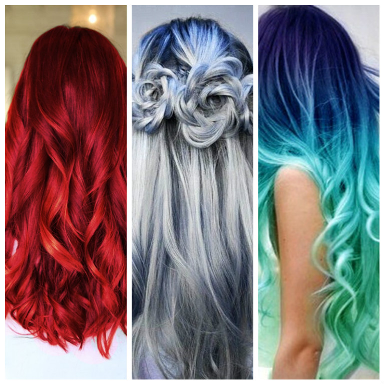cabelo mais colorido do mundo
