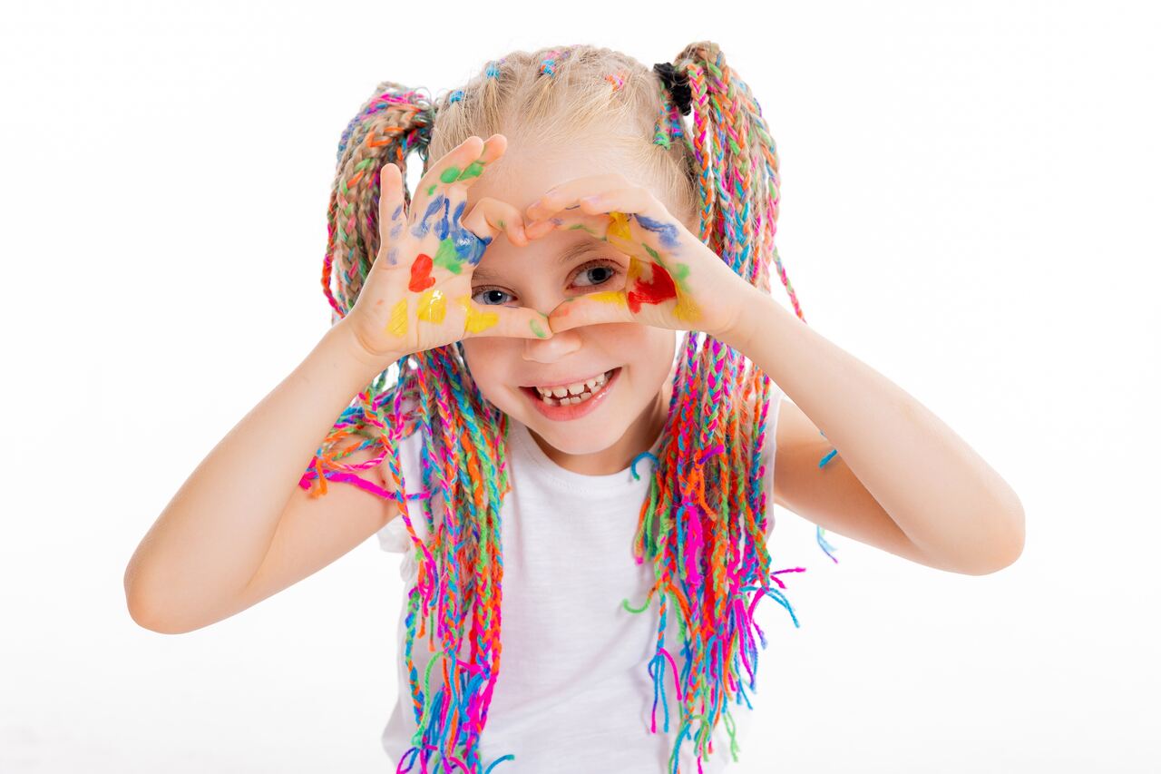 como fazer cabelo maluco de unicórnio