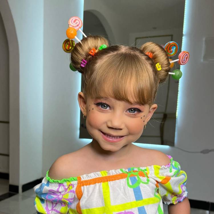 cabelo maluco.menina