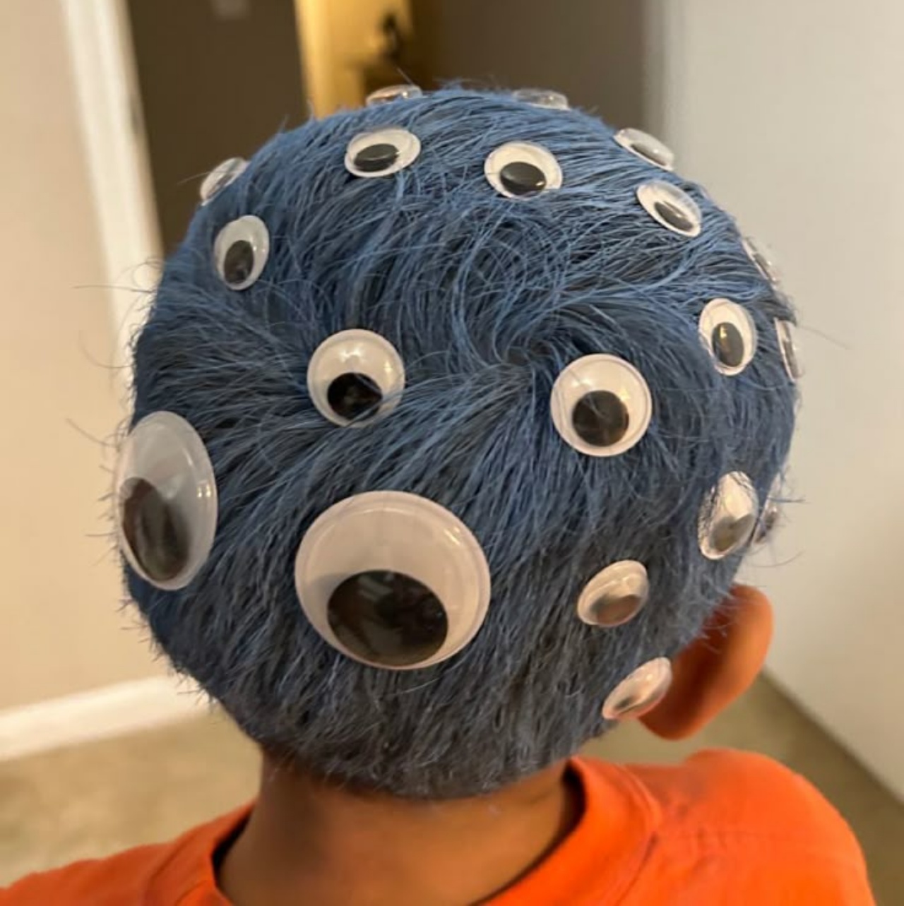 cabelo maluco para criança menino