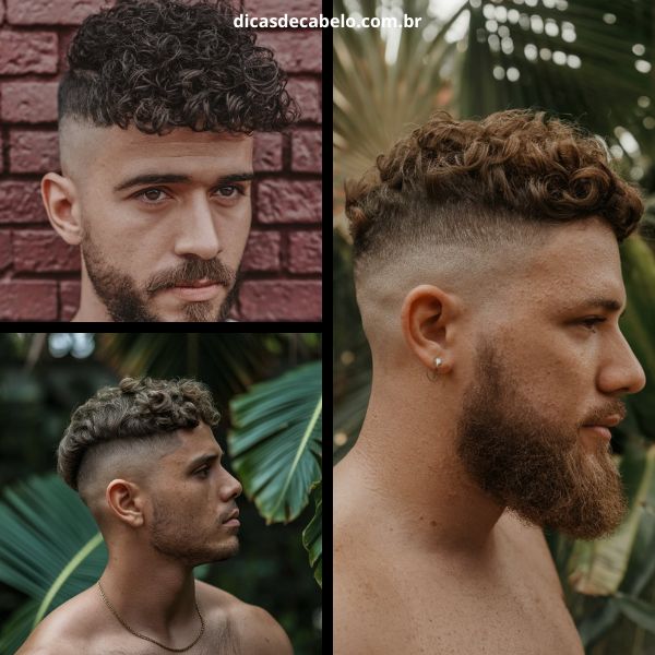 Como Fazer um Low Fade Perfeito em Cabelos Cacheados Masculinos
