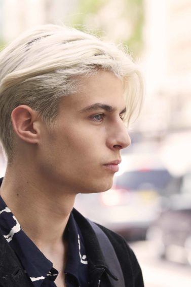 como matizar cabelo platinado masculino em casa