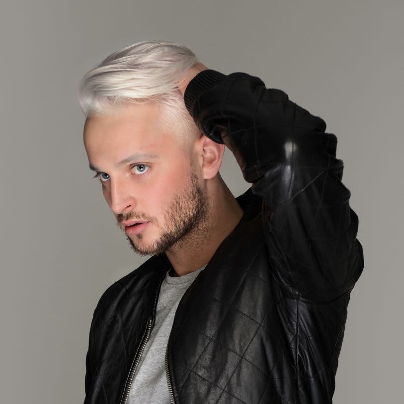 platinado masculino vs loiro acinzentado