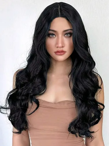 como definir cabelo preto ondulado curto