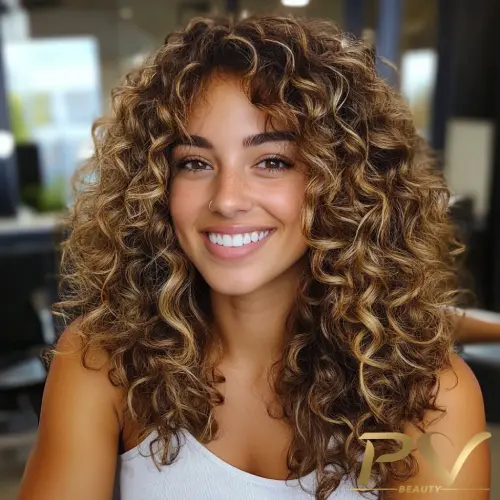 cabelo preto ondulado