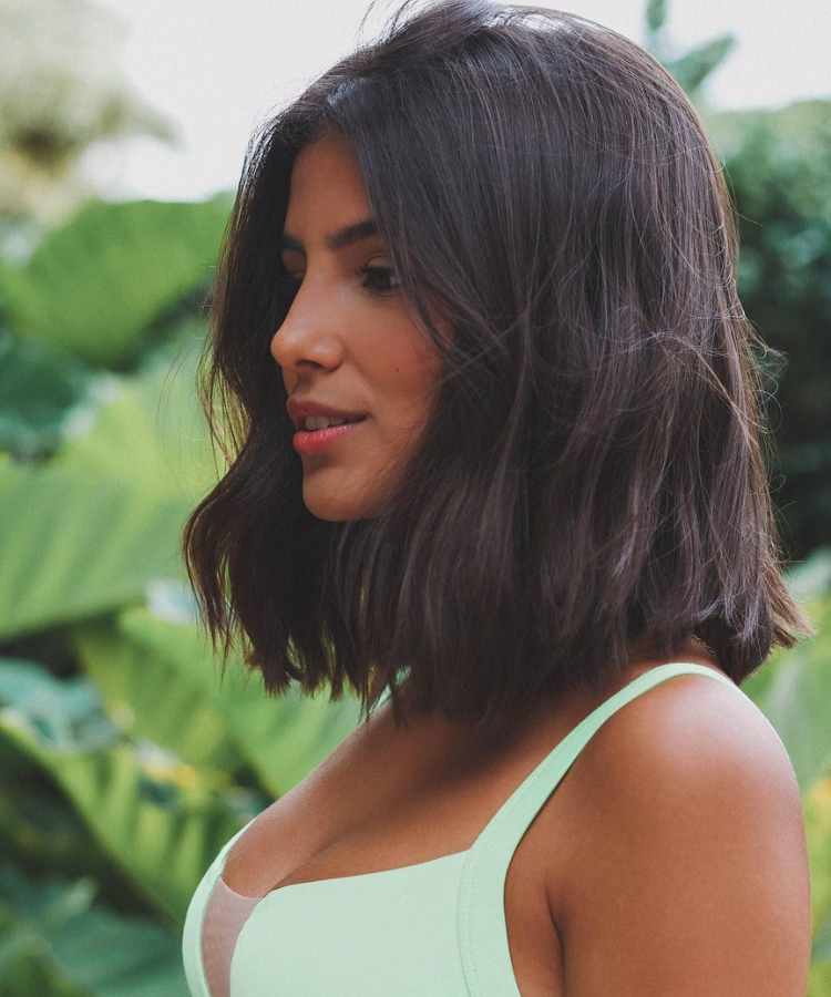 melhores ideias cabelo reto no ombro