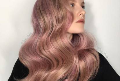 como fazer mechas rose gold em casa passo a passo