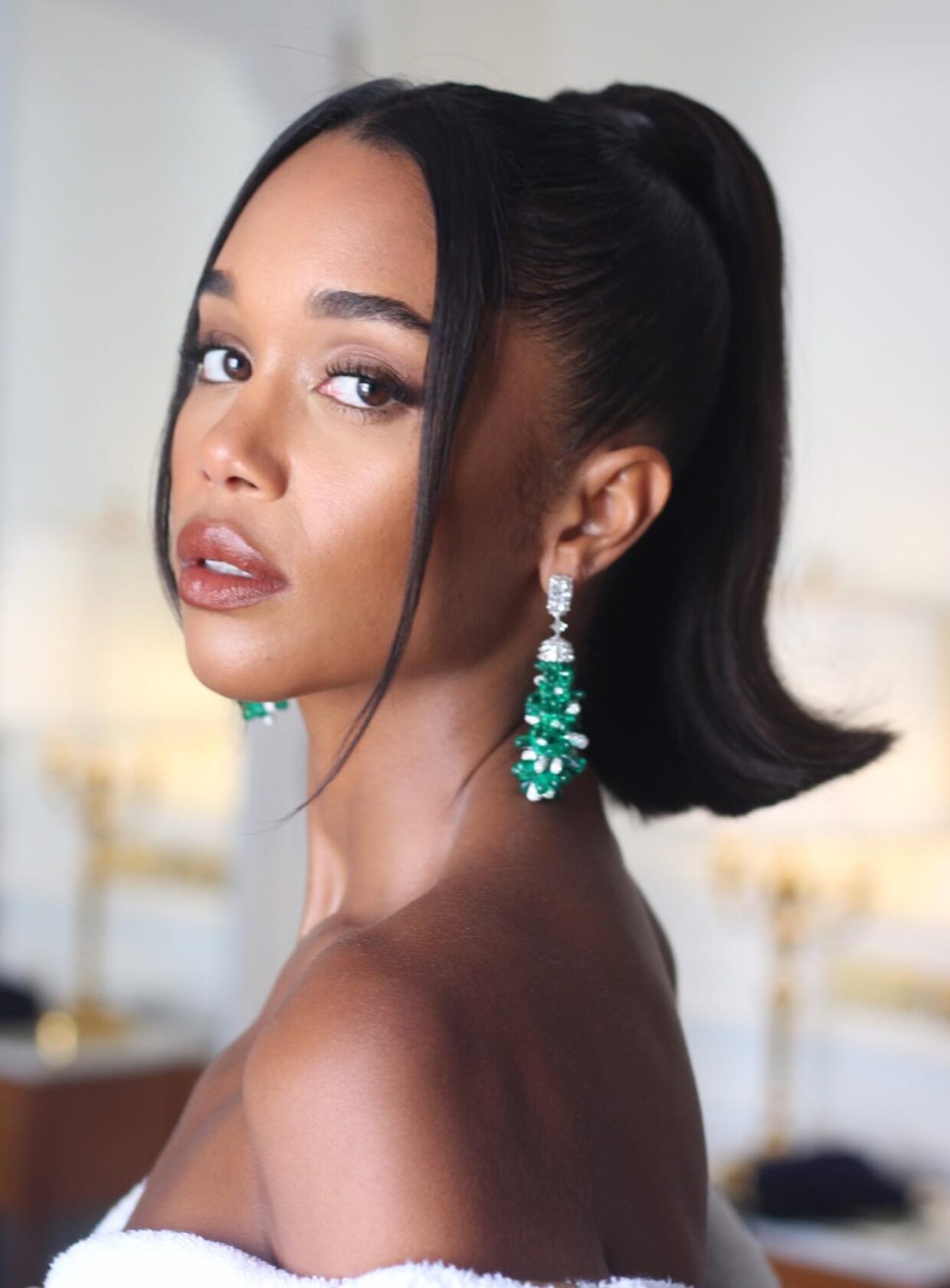 cabelo solto penteados simples