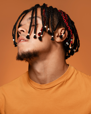 cabelo trançado masculino