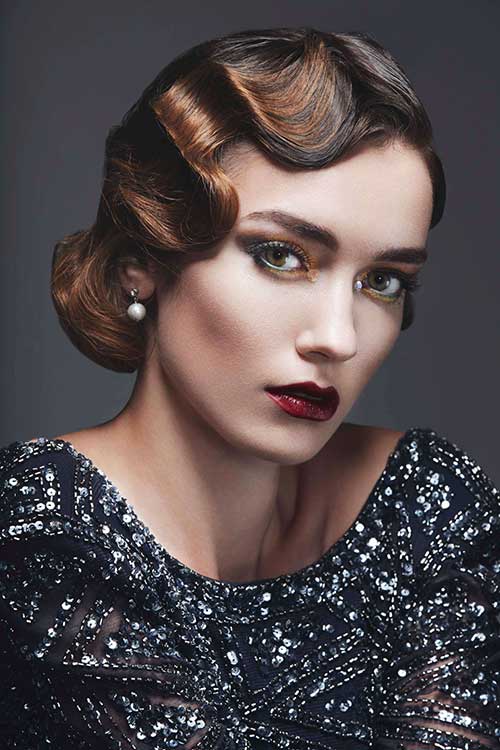 tutorial finger waves cabelo curto passo a passo