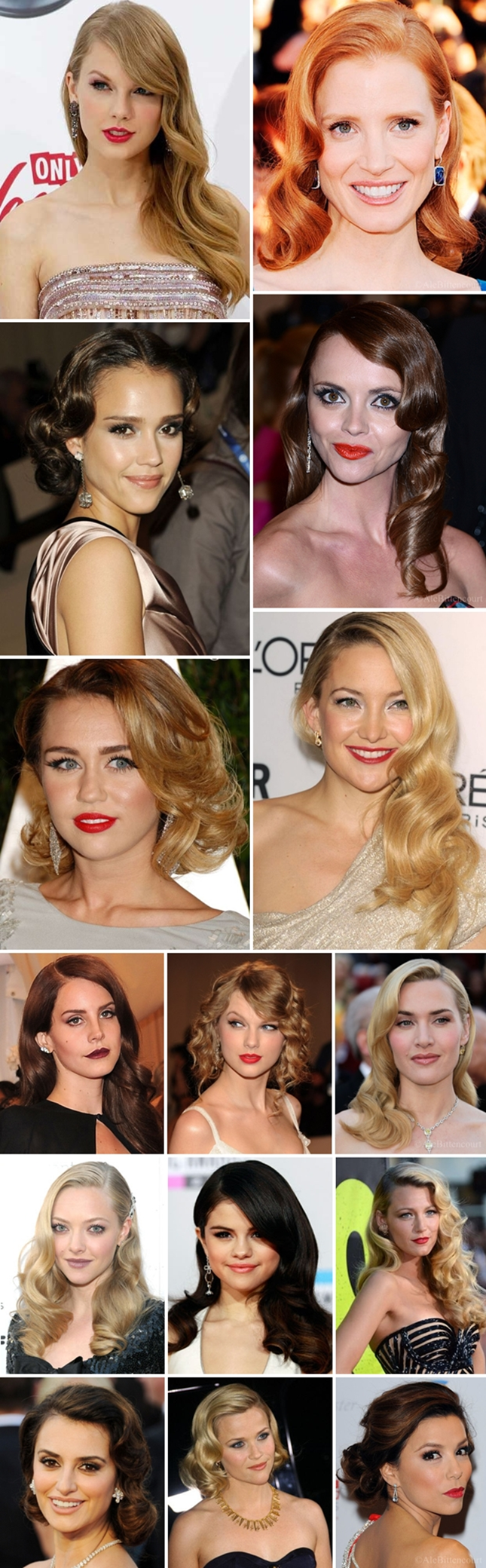 cabelo vintage anos 20 versus anos 50 qual escolher