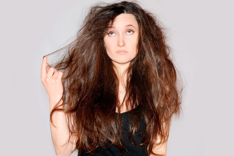 como acabar com cabelo com frizz