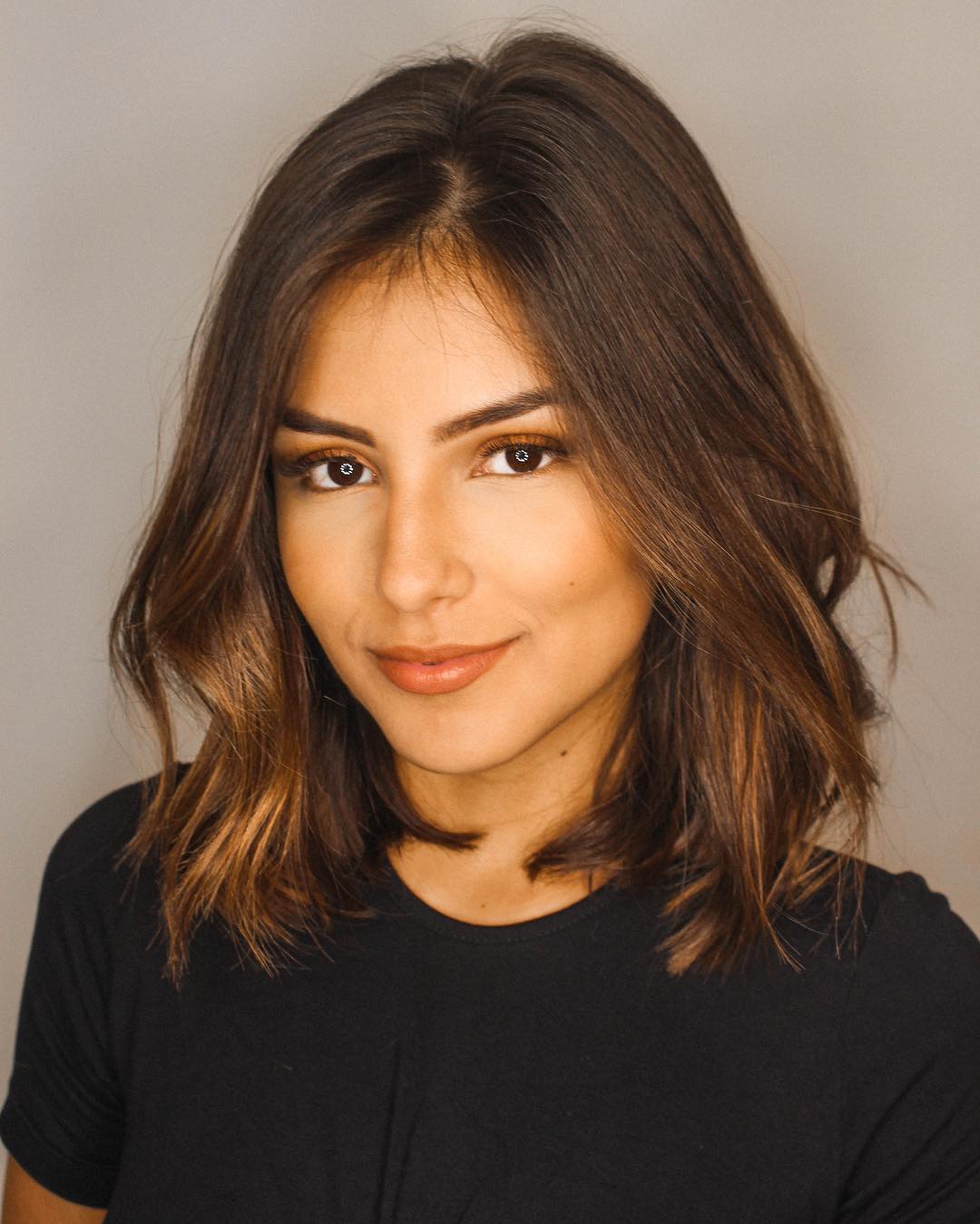 cabelos medios repicados