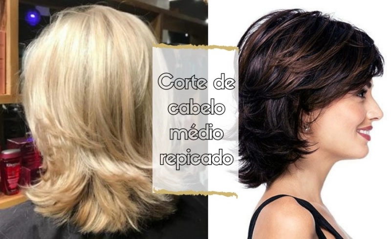 melhores penteados para cabelo médio repicado