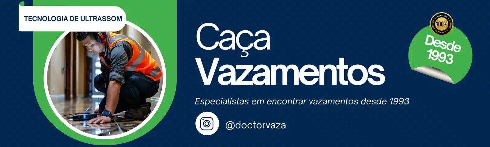 Caça vazamento eletrônico Santo André