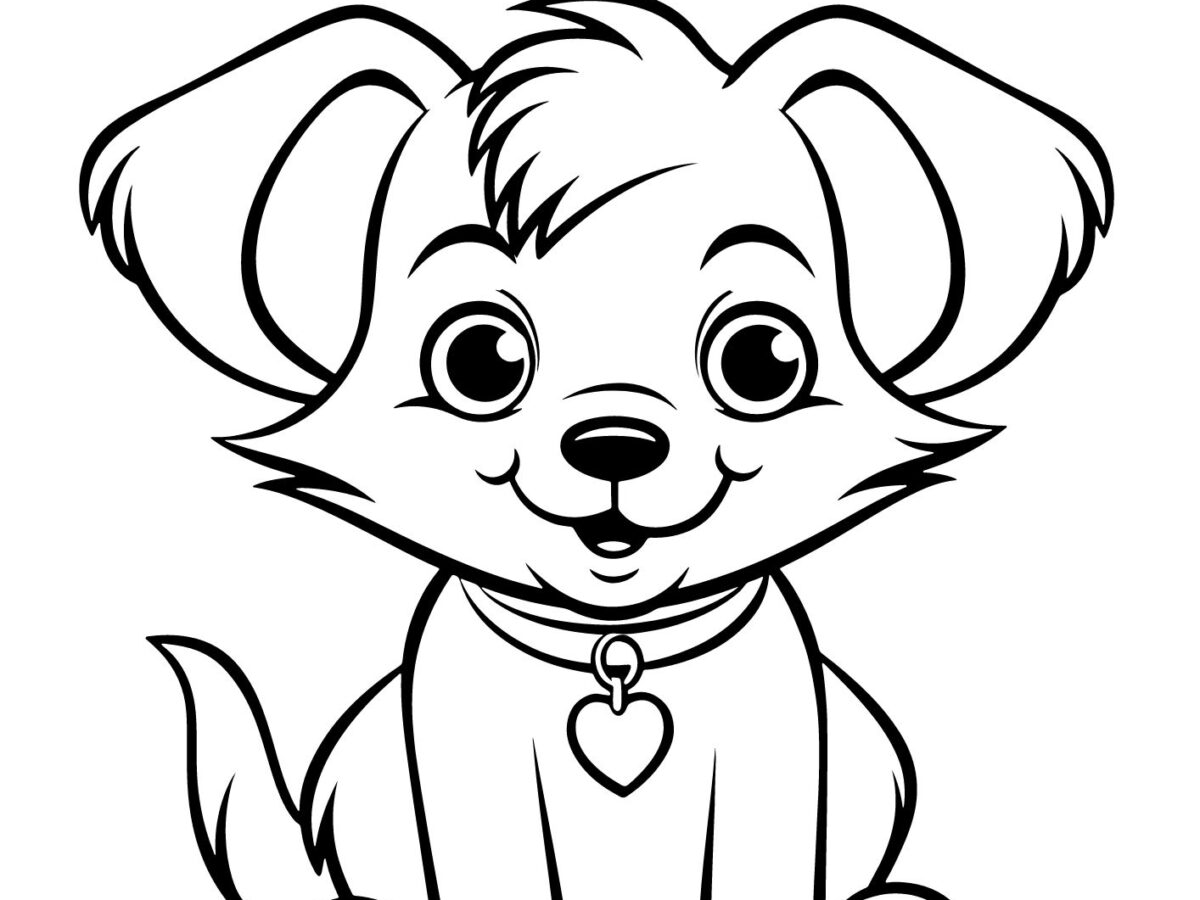 desenhos de filhotes para colorir