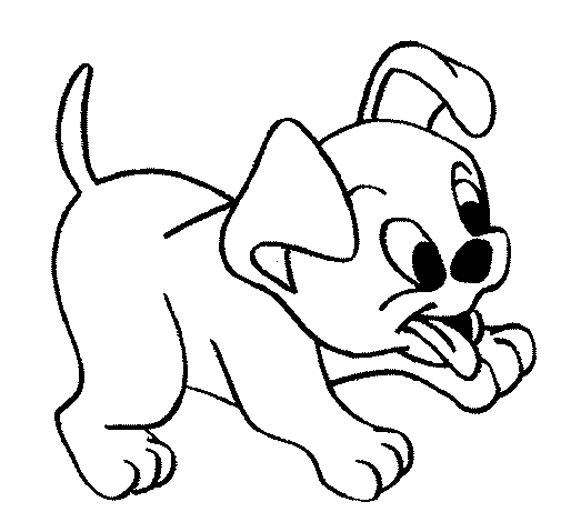 imprimir desenhos de cachorro