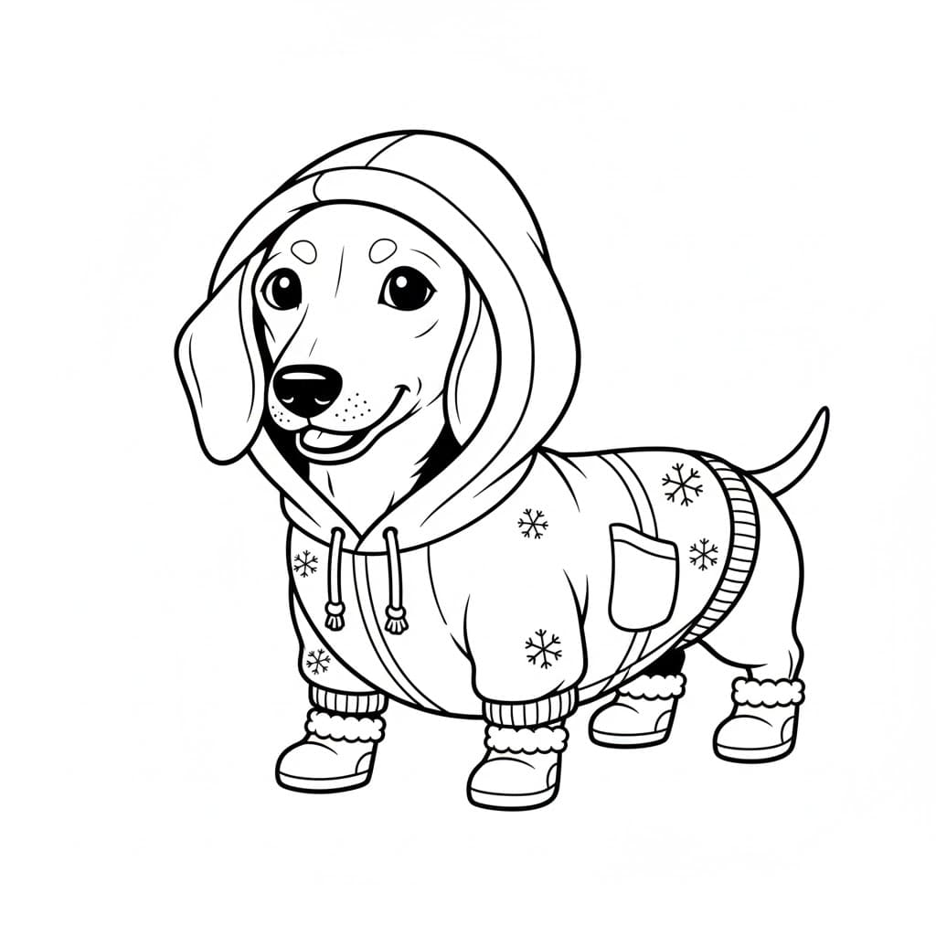 desenho de cão para colorir