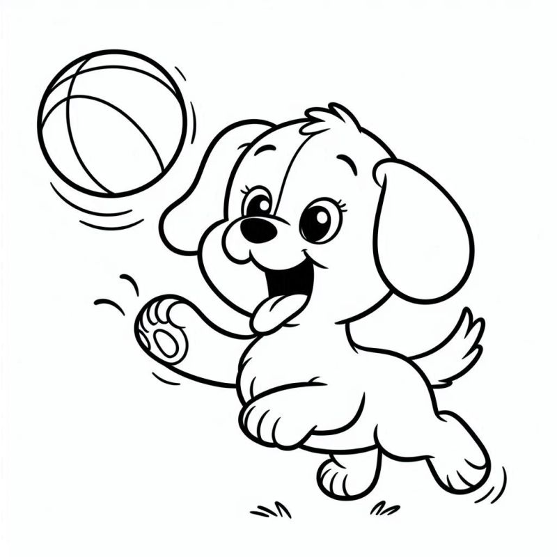 imprimir desenhos de cachorro