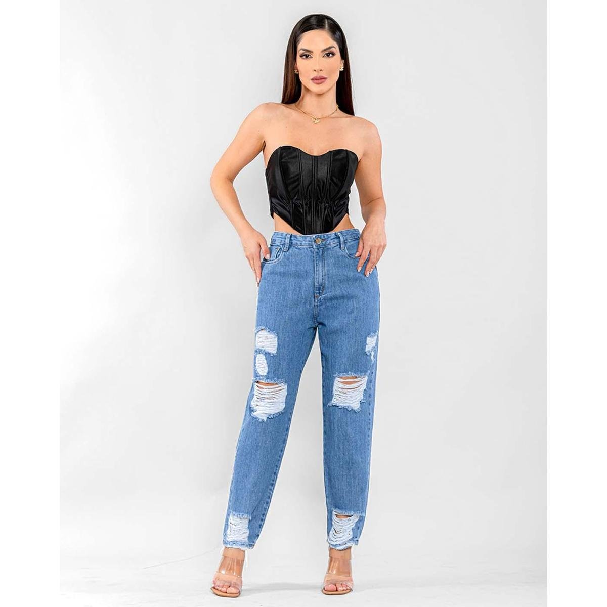 Mom Jeans vs. Wide Leg Destroyed: Qual o Melhor Modelo para Você?