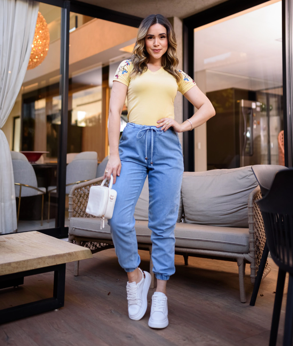 calça jogger feminina