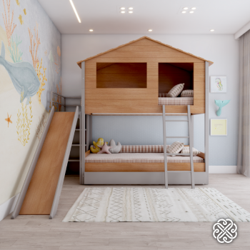 Guia de Materiais: Durabilidade e Segurança em Camas Infantis com Escorregador