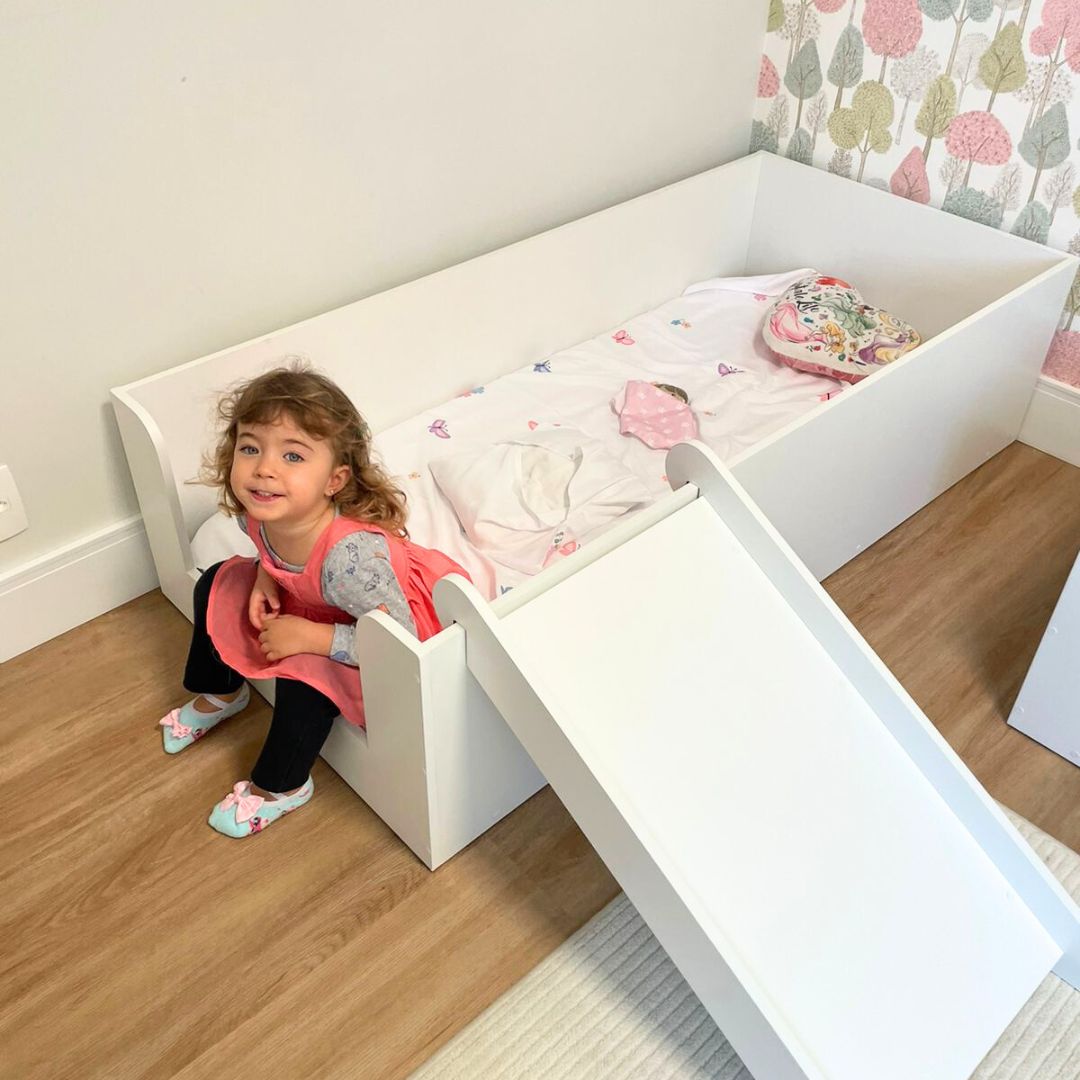 cama com escorregador