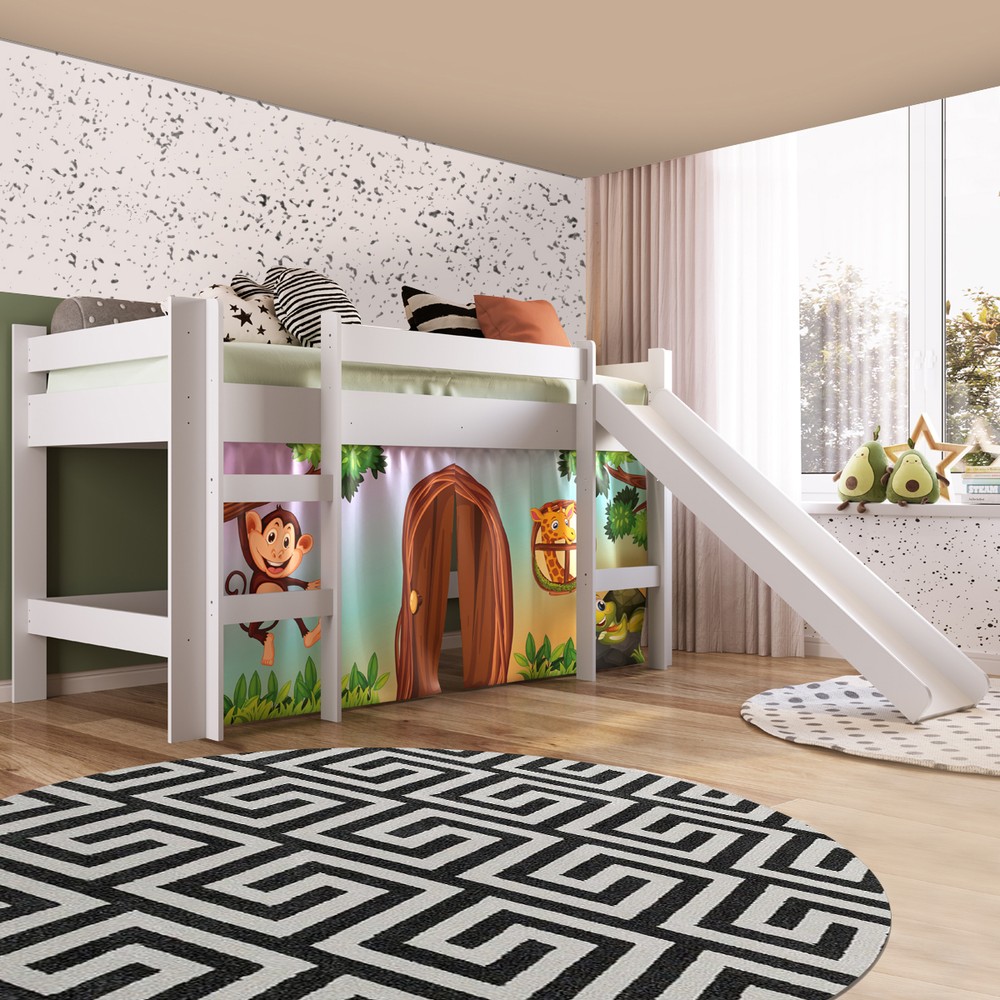 Transforme o Quarto Infantil: Ideias de Decoração com Camas Elevadas e Cabanas