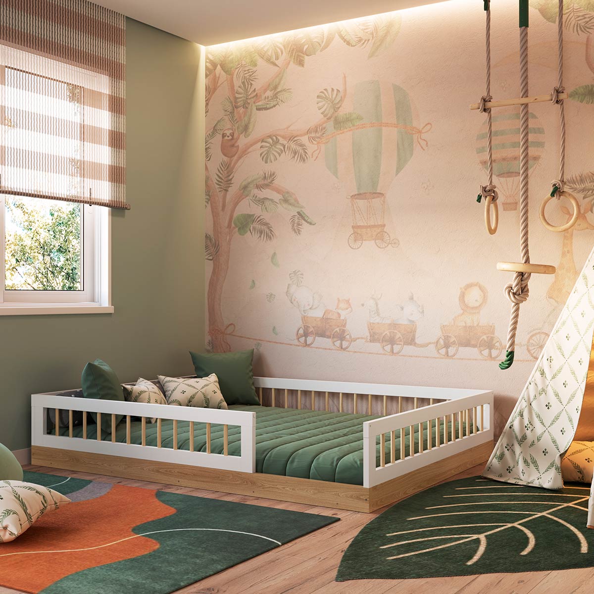 Cama Montessoriana Casinha