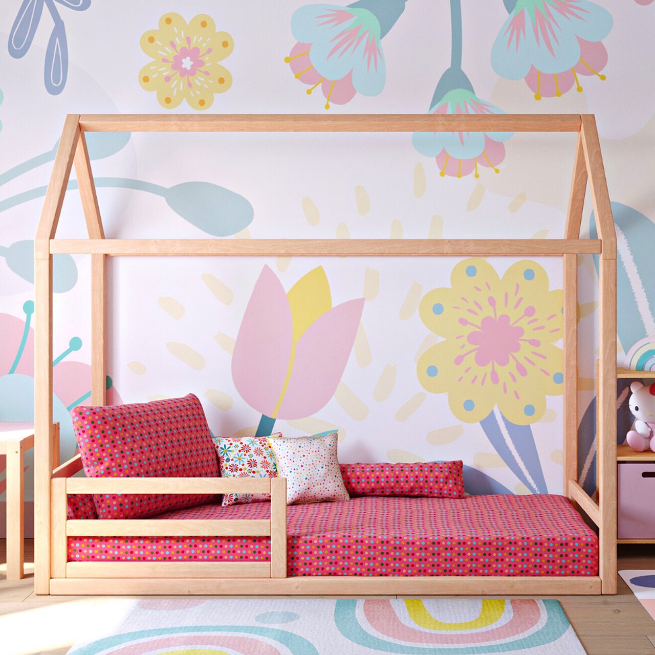 Cama Montessoriana Casinha