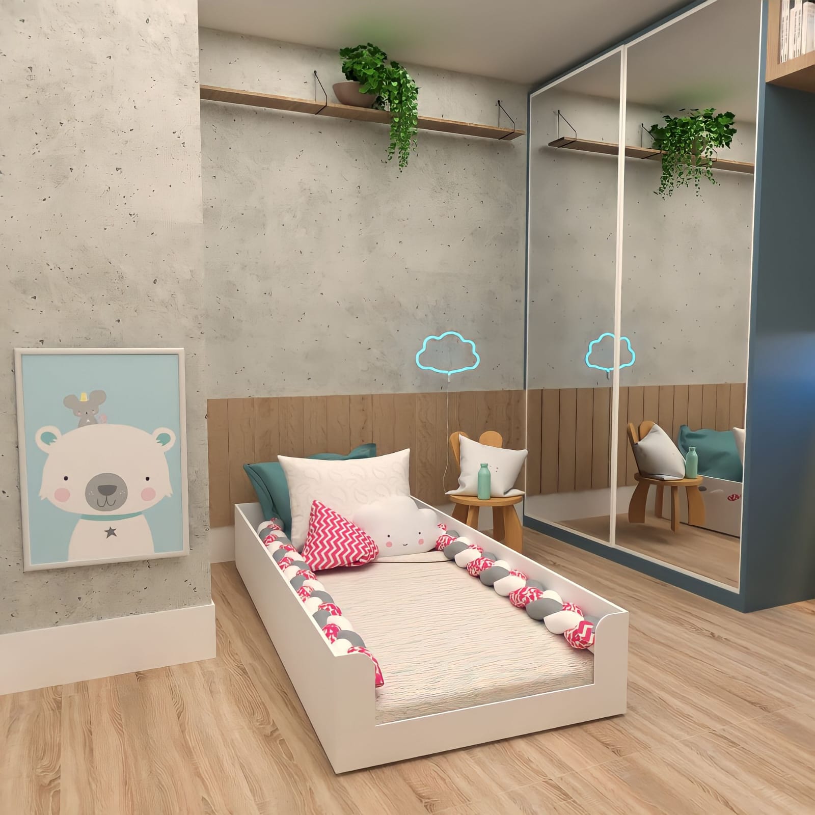 Cama Montessoriana Infantil