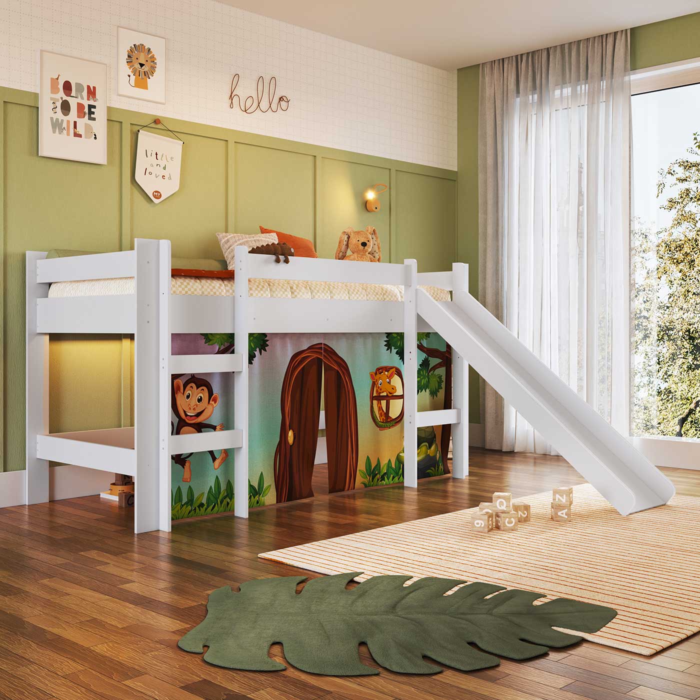 cama para bebê