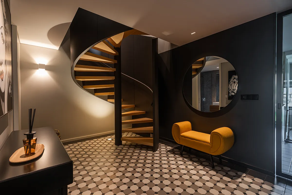 camera de seguranca para escada