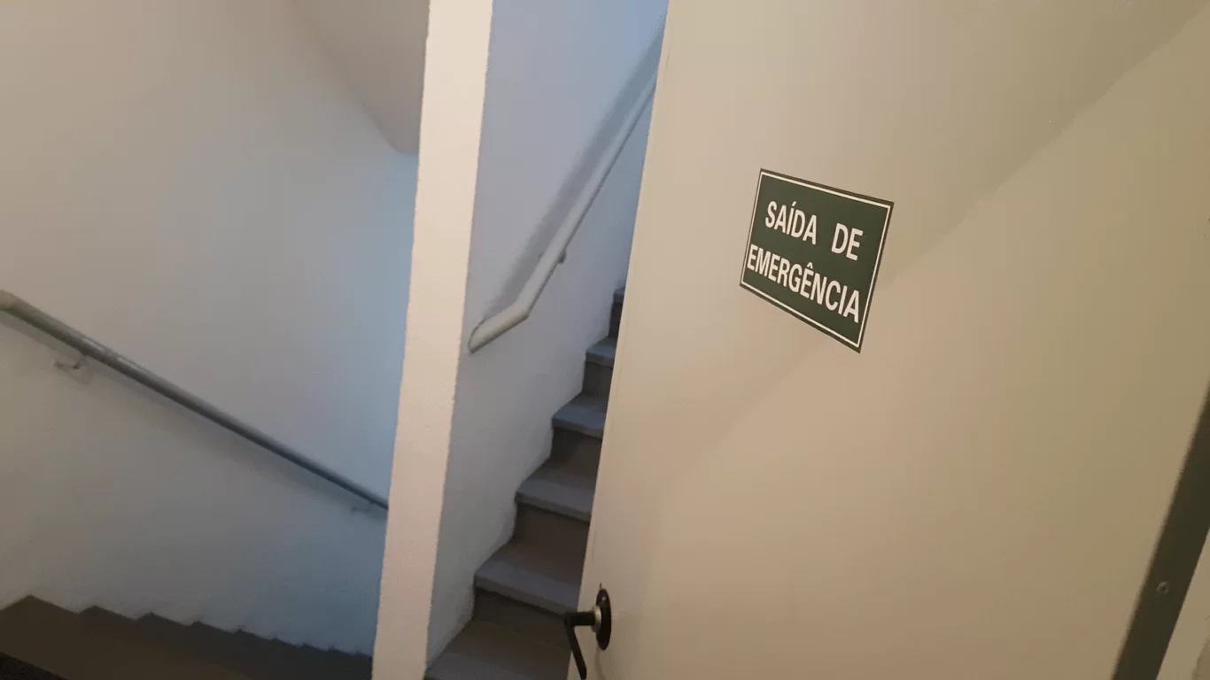 camera de seguranca para escada