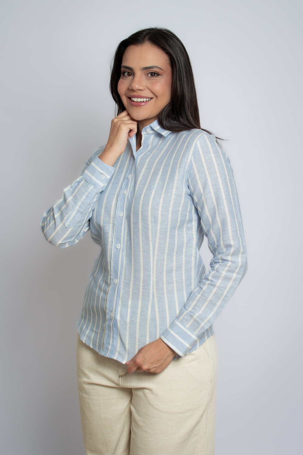 As melhores marcas de camisa de linho feminina listrada no Brasil