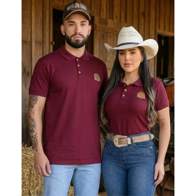 camisa piquet vaquejada casal