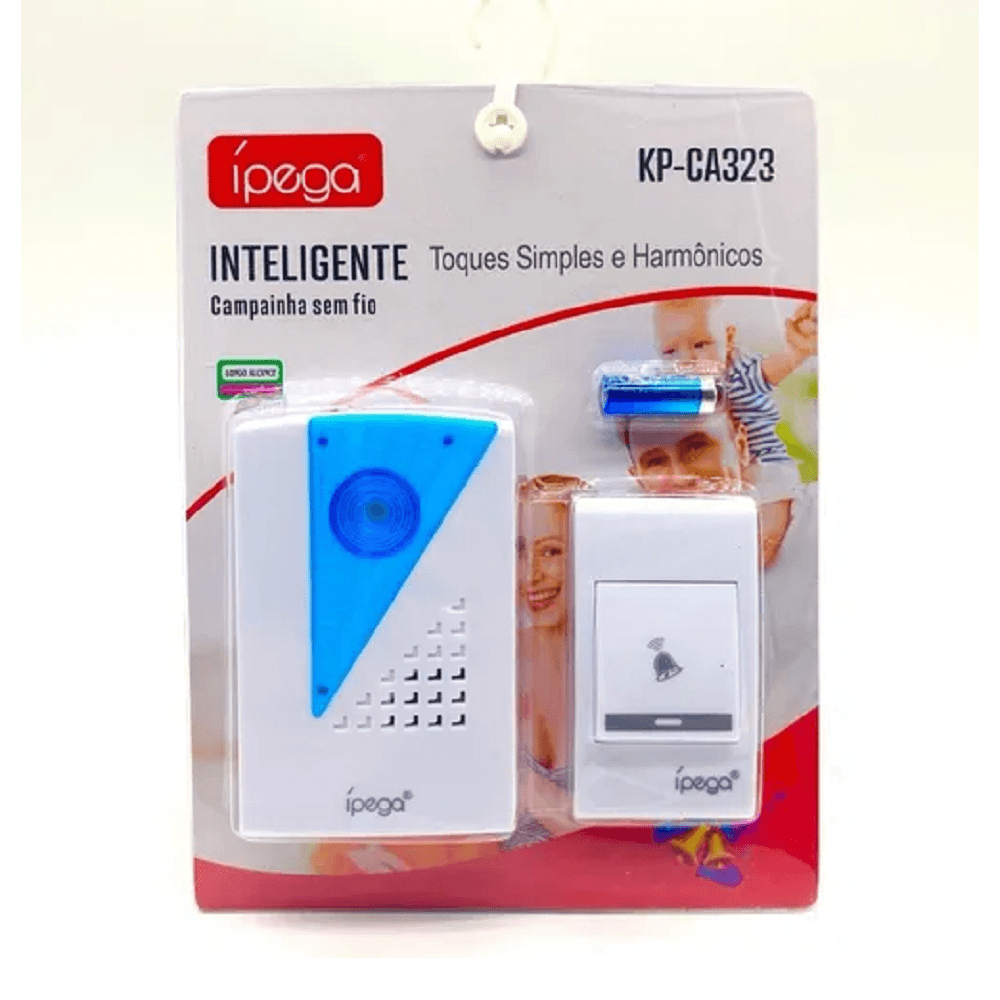 campainha sem fio longo alcance