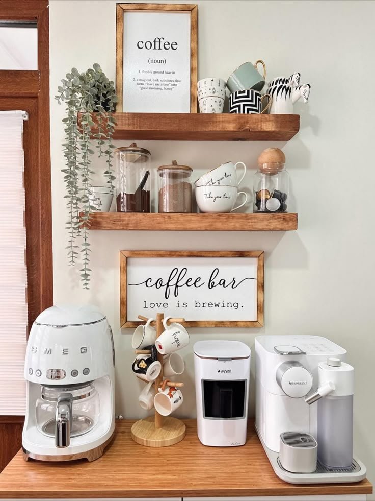 Cantinho do Café Compacto: Soluções Inteligentes para Pequenos Espaços