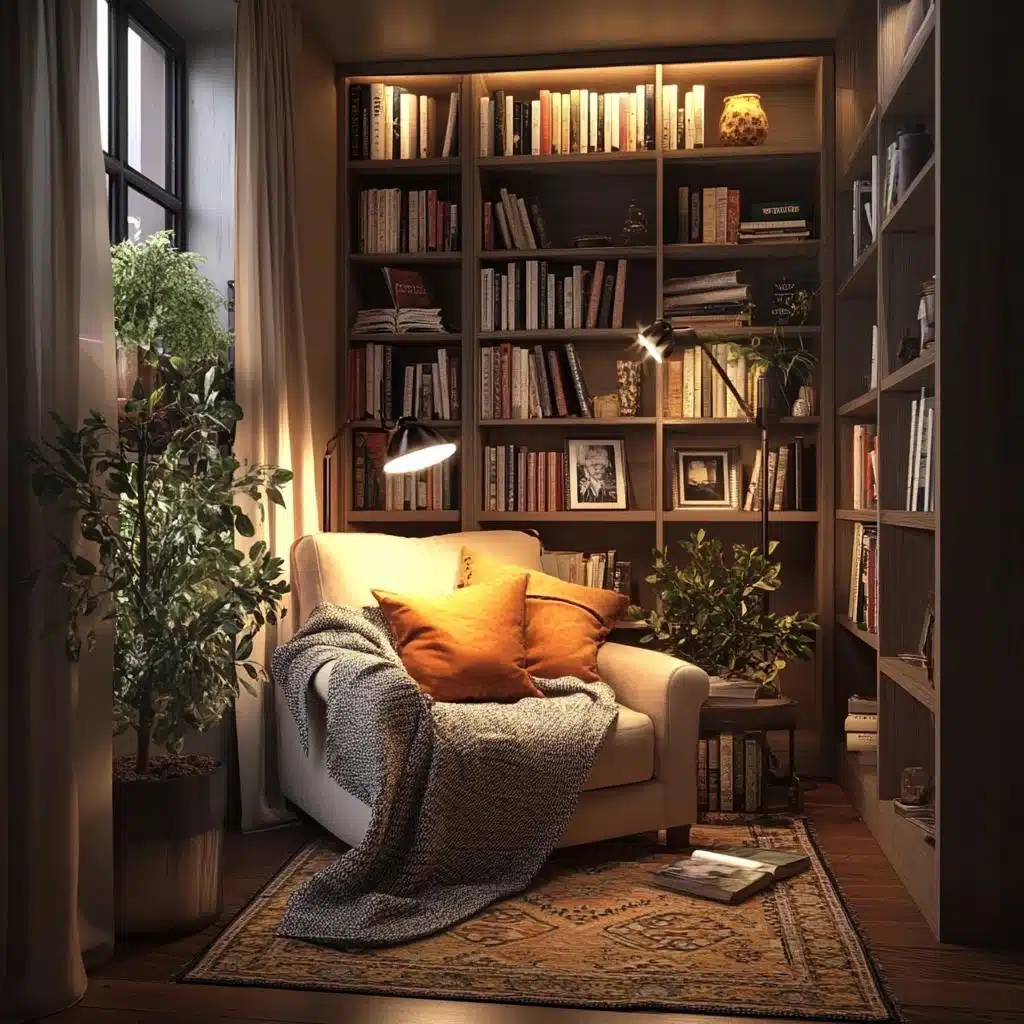 Organização Criativa: Soluções para Guardar Livros no Cantinho