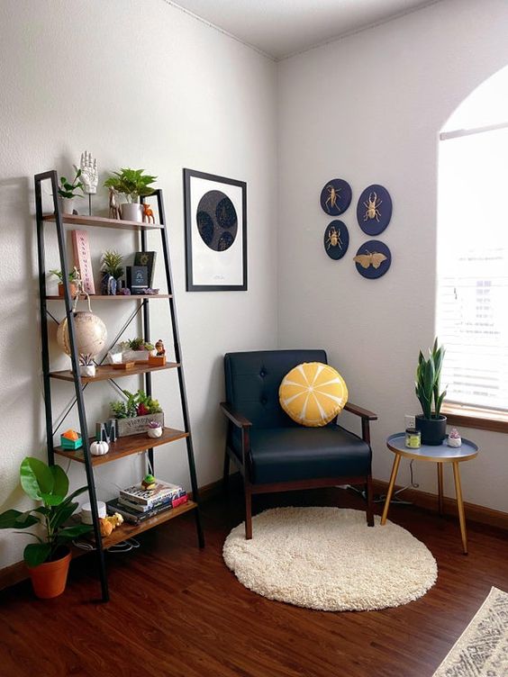 canto de leitura na sala